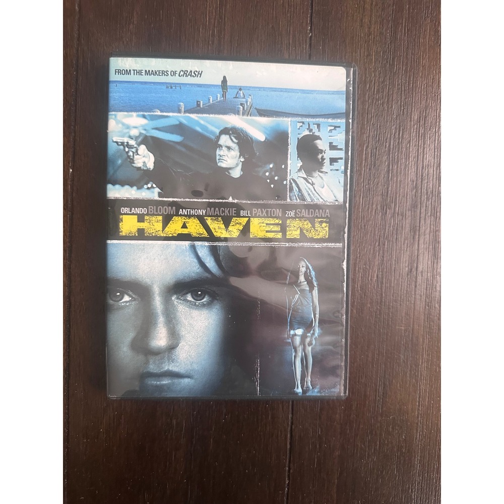 Haven DVD 2006 Orlando Bloom Anthony Mackie Zoe Saldana Crime Thriller Movie